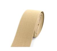 Bandes élastiques colorées en nylon, 6 mètres, 10-50 mm, ruban en caoutchouc épais pour vêtements, bricolage, couture et projets d'artisanat,Kaki,15mm