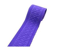 Bandes élastiques de 2 mètres, 50mm de largeur, motif coloré, sangle pour vêtements, sac à main, accessoires de couture, bricolage, Violet, 50mm