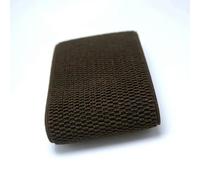 Bandes élastiques de 7,5 cm de large en grains de maïs/accessoires pour vêtements de couture/bande élastique/élastique-brown-75mm-1M