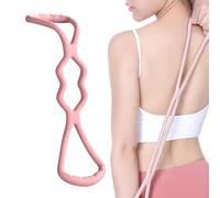 Bandes Élastiques de Fitness,Bande d'exercice Dorsale en Forme de 8 - Équipement Anti-Dérapant de Musculation pour Séances de Gym Pilates Yoga Tout Le Corps