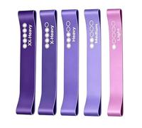 Bandes Élastiques de Résistance Extenseur Élastique Antidérapant Jambes et | Ensemble Gym pour Femmes Pour Yoga Fitness Entraînement Musculation Étirement à la Maison et en Salle de