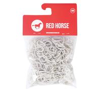Bandes élastiques de tressage crinière Red Horse Blanc TU
