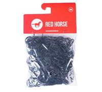 Bandes élastiques de tressage crinière Red Horse Noir TU
