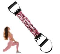 Bandes élastiques d'entraînement - Bandes de résistance - Appareil de traction de la cheville pour l'entraînement dans le domaine du fitness - Kit d'extension de poitrine élastique avec poignées