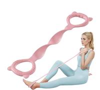 Bandes élastiques d'exercice - Bandes élastiques d'exercice avec poignée antidérapante, exercices de bras, expanseur de poitrine, bandes flexibles en silicone pour étirement du corps, entraînement