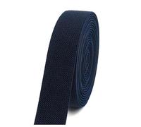 Bandes élastiques épaisses de 5 mètres, 25 mm, pour chaussures, pantalons, chapeaux, vêtements, élastiques, bandes élastiques, sangles, rubans, accessoires de couture DIY,Bleu marine,25mm