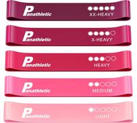 Bandes Élastiques Fitness,Set De 5 Bandes-5 Niveaux De Tension,Guide D¿Exercices,Ebook En Français,Sac De Transport-5x Elastique Resistance De Musculation.[K1282]