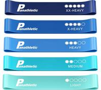 Bandes Élastiques Fitness,Set De 5 Bandes-5 Niveaux De Tension,Guide D¿Exercices,Ebook En Français,Sac De Transport-5x Elastique Resistance De Musculation.[K1281]
