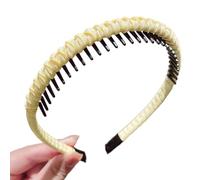 Bandes élastiques minces pour les femmes Conception de dents antidérapante Exercice Spa Lavage du visage Titulaires de cheveux respirants Toutes les coiffures Plusieurs utilisations Bandes élastiques