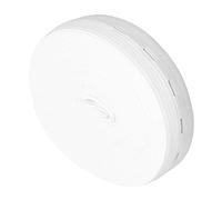 Bandes élastiques pour la Couture, Bande de Caoutchouc pour Boutonnières Bobine élastique Haute élasticité 5,5 Verges(blanche)