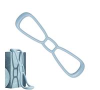 Bandes élastiques pour l'entraînement des femmes - Armbänder Zum Training | Brustarm Rücken -Schulter | Stretchbänder Übungsausrüstung für yoga | 8 Geformte Körper Stärkungseil | Ilates, Stretching