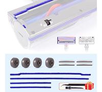 Bandes en peluche douces + essieux + roues de rechange pour aspirateur Dyson V6 V7 V8 V10 V11 DC62 Pièces de rechange pour aspirateur à entraînement direct Tête Plaque de semelle Accessoires