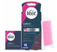 Bandes Épilatoires Faciales Veet Expert 16 Unités G