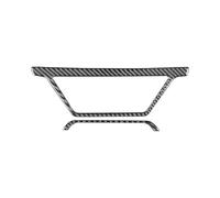Bandes Garniture Moulure Intérieure Garnitures De Panneau De Climatisation Centrale En Fibre De Carbone Souple Pour Hyundai Pour Elantra 2017 2018 2019 2020 Décalcomanies Intérieures Voiture