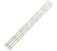 Bandes LED 820 mm compatibles for TV Toshiba 43U5766DB 43U6663DB 43U6763DA 43U6763DB 43LV3A63DB VES430QNDS-2D-U11 17DLB43VER3-A 8/9 LED