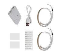 Bandes lumineuses d'avertissement de vol de nuit pour Avata - 2 accessoires - Bandes lumineuses LED - Ceinture réglable pour éclairage extérieur