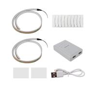 Bandes lumineuses d'avertissement de vol de nuit pour Avata 2 accessoires bandes lumineuses LED pour vol de nuit réglable Ceinture de lampe légère Accessoires légers