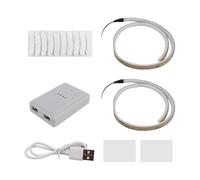 Bandes lumineuses d'avertissement de vol de nuit pour Avata 2 accessoires bandes lumineuses LED pour vol de nuit réglable Ceinture de lampe légère Accessoires légers