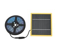 Bandes Lumineuses LED pour Culture de Plantes, 5 V 5 W à énergie Solaire, Lampe de Croissance à Spectre Complet, Bande de Lampe pour Plantes avec Panneau Solaire pour Semis en