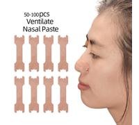 Bandes Nasales Droites Pour Respirer, 50 Pièces, Droite, Droite, Droite, Droite, Pour Arrêter Les Ronflements, Anti-Ronflement, Plus Facile À Respirer, Soins De Santé