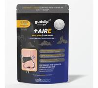 Bandes nasales Gudslip - Fourniture de 30 + 6 jours pour améliorer la respiration nasale, réduire les ronflements et soulager la congestion, confortables et efficaces pour un sommeil réparateur