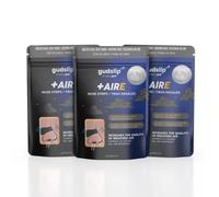 Bandes nasales Gudslip® - Fourniture de 90 jours pour améliorer la respiration nasale, réduire les ronflements et soulager la congestion, confortables et efficaces pour un sommeil réparateur