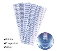 Bandes Nasales Pratiques Anti-Ronflement, Aide Au Sommeil, Pour Mieux Respirer, Arrêter Le Ronflement, Outils De Soins De Santé, 50 Pièces