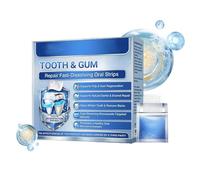 Bandes orales dissolution rapide réparation dents gencives | Bandes blanchissantes réparation dents | Dentifrice doux placage régénération gencives | Bande soin blanchiment dent naturelles sensibles