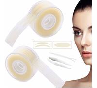 Bandes Paupières 1200 Pcs, Bandes de Levage à Double Paupière Invisibles, Autocollants Instantanés pour Paupières, Bandes Autocoll