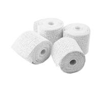Bandes plâtrées 8cm x 3m - Plâtre à moulages / Etui de bandes plâtrées / 4 bandes 8 cm x 3 m