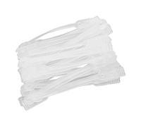 Bandes pour cheveux avec Rouleaux de Permanente en Silicone Réutilisables (50 Pièces), Accessoires Salon et Maison pour Ondulations Élastiques et Résistantes