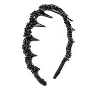 Bandes pour Cheveux | Bandes Tête Tendance Haut de Crâne Élastique,Serre-tête Rétro à Picots pour Usage Quotidien Sport Salle Mariage Course Rencontre École Travail Fête Voyage