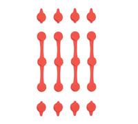 Bandes pour friteuse à air chaud - Poignées réutilisables en silicone, verrous de sécurité flexibles | Poignées pour personnes âgées, protection des ustensiles de cuisine, support de plateau,