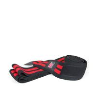 Bandes pour genoux Gorilla Wear - Knee Wraps 250cm - Black/Red Taille unique