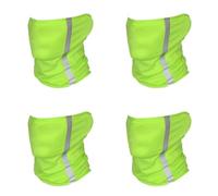 Bandes réfléchissantes Masque facial Conception absorbant la transpiration et cache-cou bloquant la lumière du soleil pour le travail en plein air Couvre-cou pour hommes Protections solaires