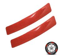 Bandes Réfléchissantes Pour Moyeu De Roue, Bande de jante lumineuse, Autocollants de moyeu de roue Autocollants automobiles Roues Sécurité des jantes de pneus Accessoires extérieurs automobiles