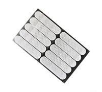 Bandes Réfléchissantes PVC Durables pour Casque Bandes Réfléchissantes | Homologation française, 4 requises, évite amendes, sécurité routière accrue, installation rapide