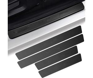 Bandes Seuil Voiture 4p pour Audi A4 B7 Cabriolet 8HE 2006 2007-2026 | DéRapant Protection Aux Rayures Sticker DéCoration Accessoires