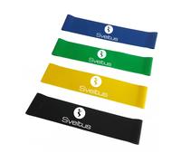 Bandes Sveltus latex aerobic (x4) Noir TU Unisex
