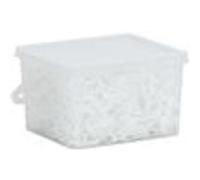 Vidaxl Bandes Tressées Pour Chevaux 2500 Pcs Silicone Blanc