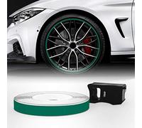 Bandes Wheel Trim Réfractifs pour Les Jantes des Voitures, Vert, 7 mm x 6 MT