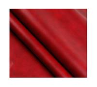bandezid Tissu Doux en Cuir écologique Faux Similicuir en Tissu Matériel Vinyle Tissu en Cuir Vêtements Couture 138 cm de Largeur Tissu Simili Cuir,Fin et Stretch - Tissu Faux Cuir-Rouge 1.38x4m