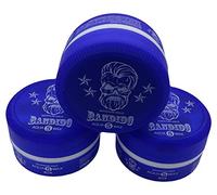 Bandido Aqua Hair Wax Nr.1-8 Lot de 3 pots de cire coiffante pour homme 150 ml (3 x 150 ml, n° 5)