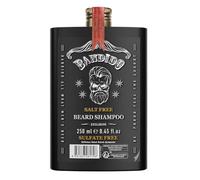 Bandido Beard Shampoo 250 ml - Shampoing Barbe Sans Sulfate | Nettoie et hydrate la barbe en douceur pour un soin quotidien et une barbe propre, douce et soignée.