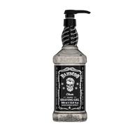 Bandido Shaving Gel Clear 1000 ml - Gel de rasage transparent pour contours & transitions - Gel de rasage professionnel Barber Homme - Non moussant - Rasage précis à l'eau - Doux pour la peau et