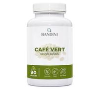 Bandini® Café vert 21000mg, 90 gélules, Extrait pur de Cafe Arabica 50:1 | Hautement dosé, Riche en Polyphénols naturels, Source de Vitamine B6 et Oméga 6, Végétalien, Sans additifs, Green Coffee Bean
