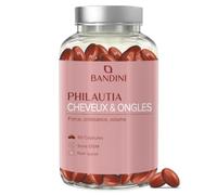Bandini® Cheveux et Ongles 90 Capsules, 3 mois | Complément avec oméga-3 | Vitamines, Minéraux et Acides aminés | Croissance et Volume Hair & Nails | Soutien fortifiant pour cheveux et ongles forts