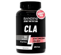 Bandini® CLA 3.200 mg | 80% Acide linoléique conjugué - Huile végétale de Carthame 100% naturelle - Source d'acides gras essentiel Oméga 6 | Pour musculation et Sportifs - Alternative à la L-Carnitine