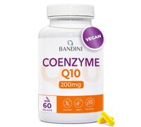 Bandini® Coenzyme Q10 200 mg 60 Gélules (2 Mois) - CoQ10 Fortement Dosé