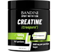 Bandini® Creapure® Créatine Monohydrate Poudre 500g | Pure Creatine Powder